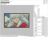 Inuyasha Rectangle Embroidery