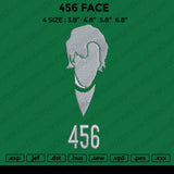 456 Face Embroidery