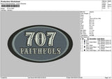 707bw Embroidery File 6 sizes