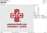 AFC Embroidery File 6 size