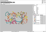 Alice0102 Embroidery File 6 sizes