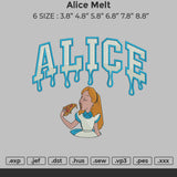 Alice Melt Embroidery
