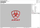 Ariat+EMB Embroidery File 6 sizes