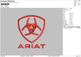 Ariat+EMB Embroidery File 6 sizes