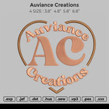 Auviance Creations Embroidery