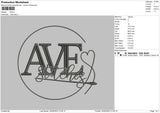 Ave Embroidery File 6 sizes