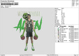 Alien2910 Embroidery File 6 sizes