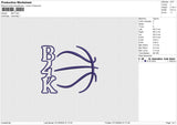 B4K Embroidery File 6 size