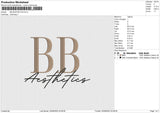 BB AESTHETICS Embroidery