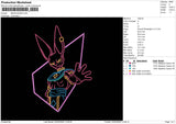 BEERUS2226 Embroidery File 6 size