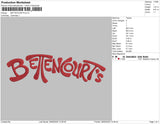 BETTECOURT'S Embroidery