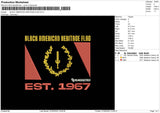Black American Heritage Flag