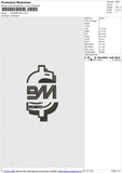 BOSSMOVES Embroidery File 6 size