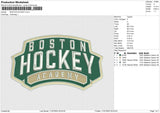 BOSTON HOCKEY Embroidery