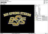 Bsstext 01 Embroidery File 6 sizes