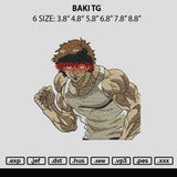 baki tg Embroidery
