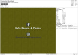 Bels Embroidery File 6 sizes
