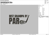 Grandpa02 Embroidery File 6 sizes