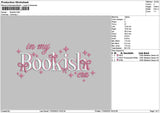 Bookishtext Embroidery File 6 sizes