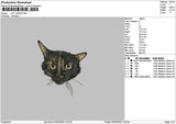 Cat 2403a Embroidery File 6 sizes