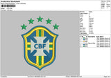 Cbftext Embroidery File 6 sizes
