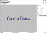 C Brisa Embroidery File 6 sizes