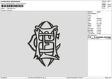 Che Text Embroidery File 6 sizes
