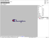 Champion v2 Embroidery