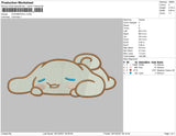 Cinnamoroll v2 Embroidery File 5 size