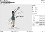 CLARK FROM THE LOGO Embroidery File 6 size