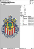 Club 1003 Embroidery File 6 sizes