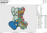 CODIGO Embroidery File 6 size