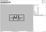 Collections Embroidery File 6 sizes