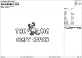 Comfytext 1903 Embroidery File 6 sizes
