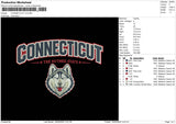 CONNECTICUT V2 Embroidery File 6 size