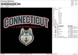 CONNECTICUT V2 Embroidery File 6 size