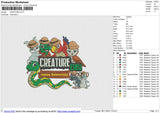 CREATURE Embroidery