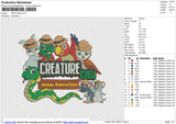 CREATURE Embroidery