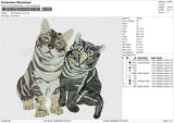 Cat Realistic v5 Embroidery