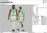 Players 0204 Embroidery File 6 sizes