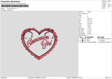 Cinnamon Girl Embroidery File 6 sizes