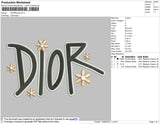 Dior Flower  Embroidery