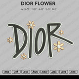 Dior Flower  Embroidery