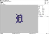 D Embroidery File 6 sizes