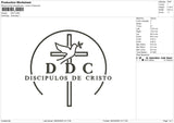 DDC Embroidery File 6 size