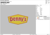 Denny's Embroidery File 4 size