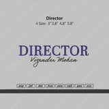 Director Embroidery