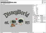 Dland Robots 1201 Embroidery File 6 sizes