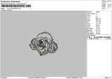Dog Line 0306 Embroidery File 6 sizes