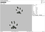 Dog Paw Embroidery